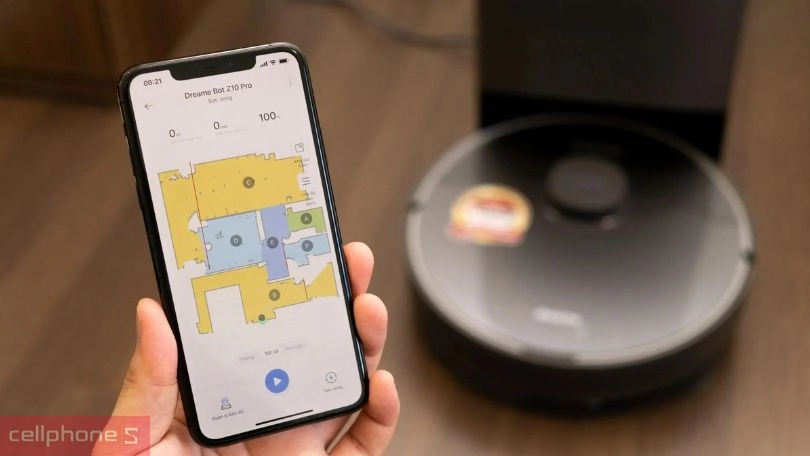 cách kết nối Robot hút bụi lau nhà Roborock Q5 Pro Plus với ứng dụng