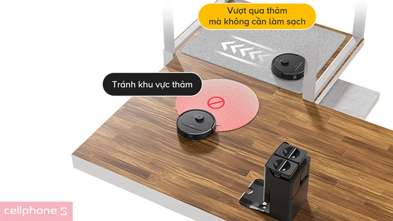 Pin và thời lượng sử dụng của robot hút bụi Roborock QR 798