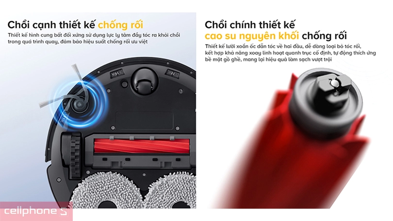 Thiết kế của robot hút bụi Roborock QR 798