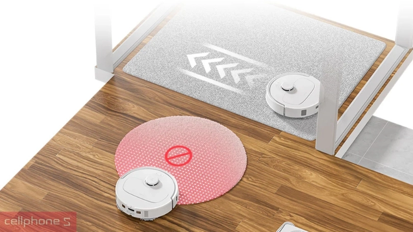 Làm sạch thảm chuyên biệt: Tăng lực hút tự động, bảo vệ chất liệu