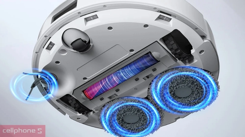 Hệ thống chống rối 3 lớp: Hút tóc hiệu quả, không cần gỡ thủ công