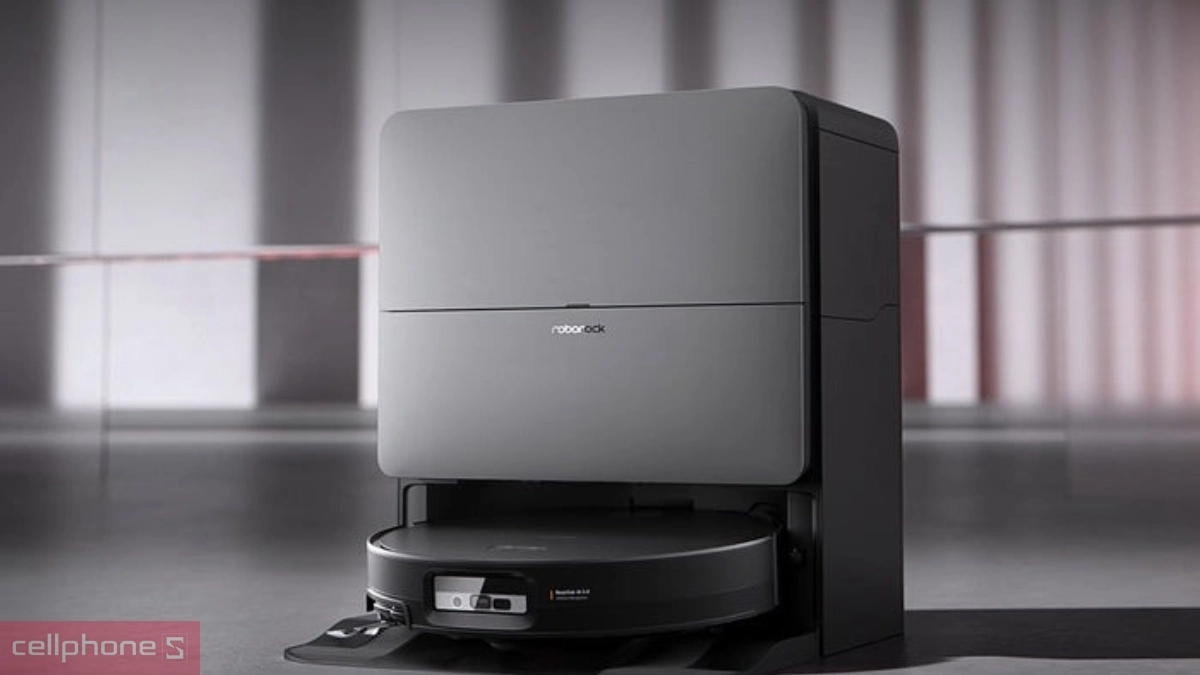 Robot hút bụi Roborock Saros 20 Sonic sở hữu dung lượng pin lên tới 6.400 mAh