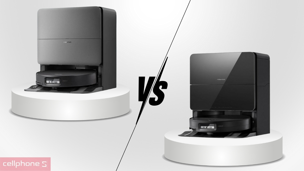 So sánh Robot hút bụi Roborock Saros 20 Sonic với Robot hút bụi Roborock Saros 10