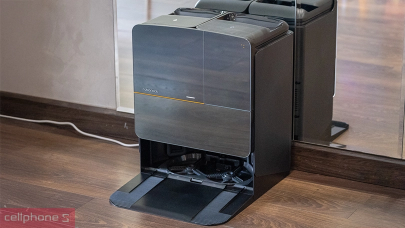 Robot hút bụi lau nhà cánh tay cơ học Roborock Saros Z70