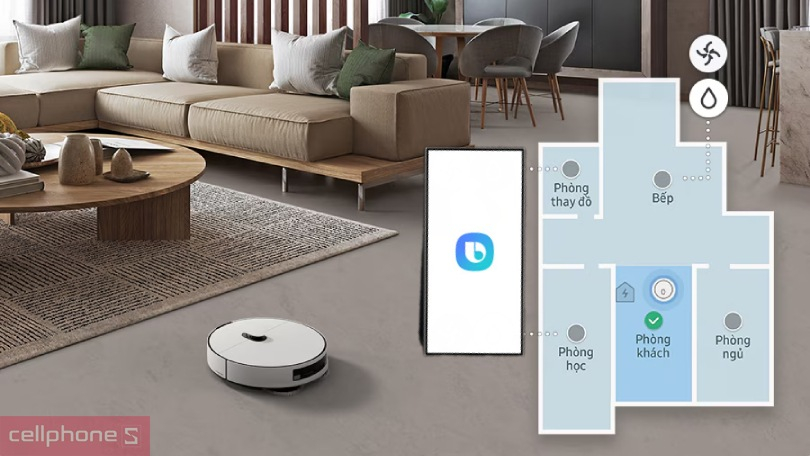 Hướng dẫn sử dụng robot hút bụi Samsung Bespoke Jet VR7MD96514G/SV