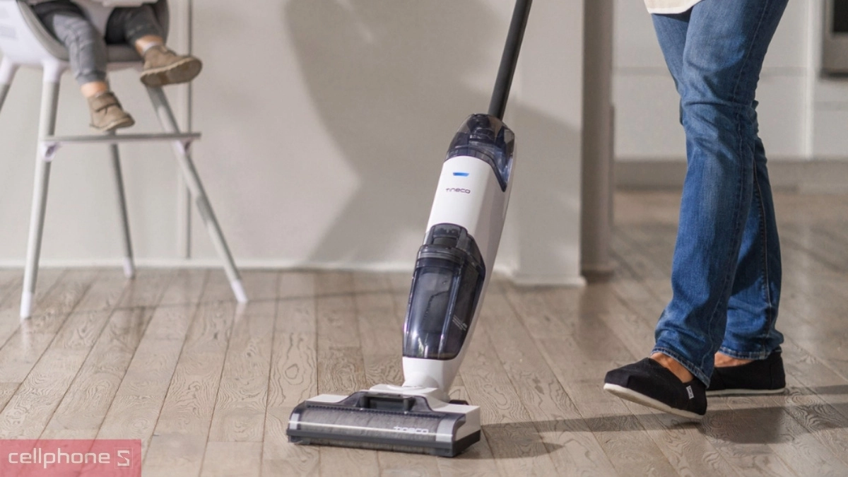 Lực hút máy hút bụi cầm tay Tineco iFloor 2 Max