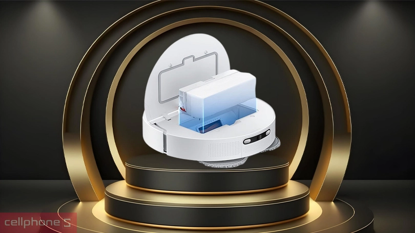 Thiết kế, kích thước bên ngoài của robot hút bụi Xiaomi Vacuum H40