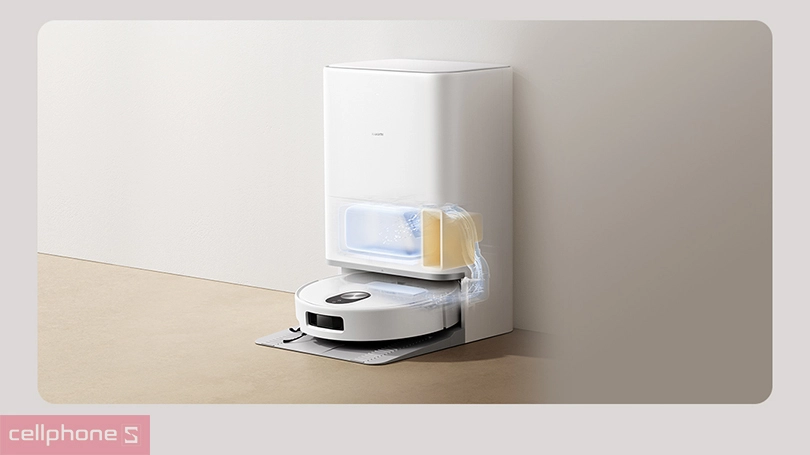 Trạm sạc đa năng thông minh – Tự động làm sạch, thu gom bụi và duy trì vệ sinh