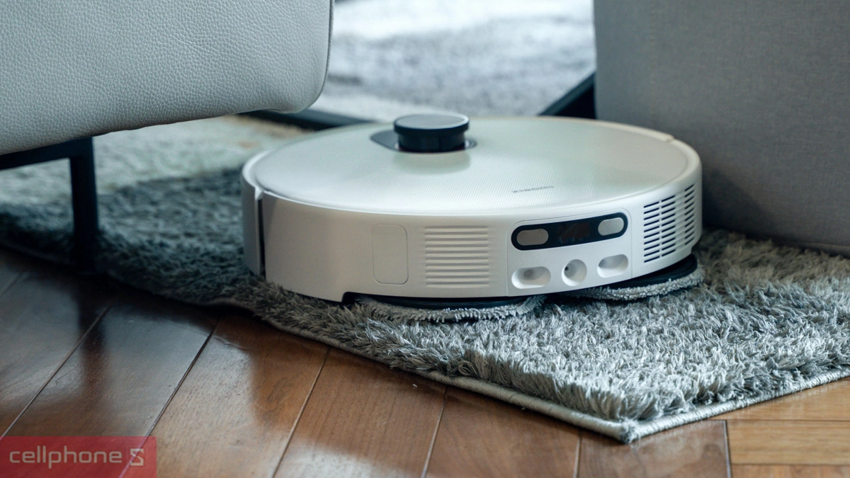Robot hút bụi Xiaomi Vacuum Mop 5 Pro gây ấn tượng với thiết kế tinh gọn