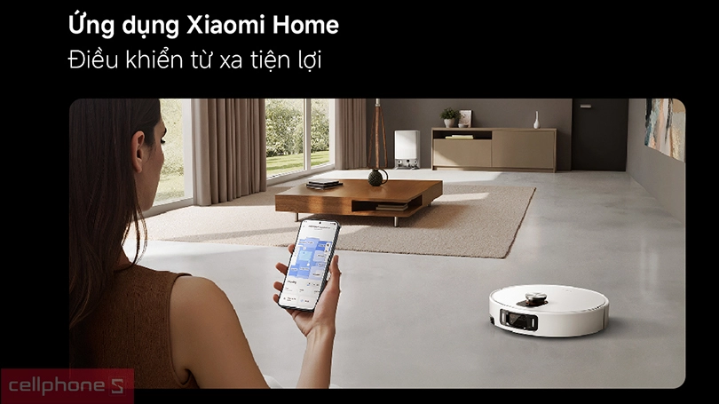 Kết nối robot hút bụi Xiaomi Vacuum Mop 5 Pro