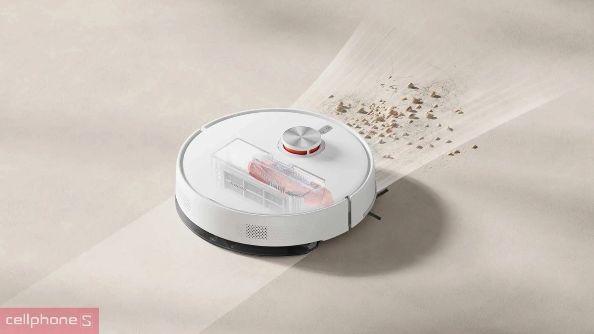 Hiệu suất làm sạch ấn tượng của robot hút bụi Xiaomi Vacuum S40 Pro