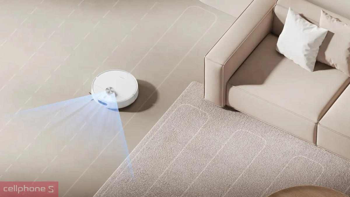 Thiết kế robot hút bụi Xiaomi Vacuum S40 Pro