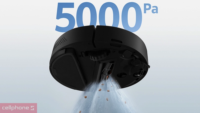 Công suất hút bụi nhanh chóng của robot hút bụi Xiaomi Vacuum S40C