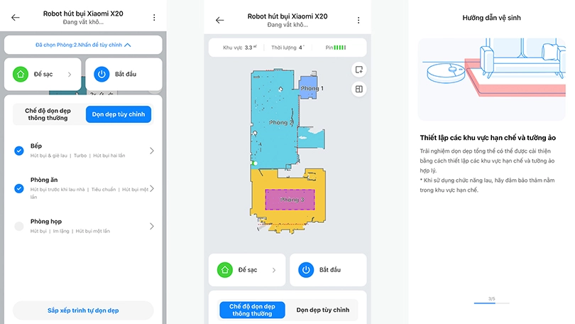 Hướng dẫn kết nối Robot hút bụi Xiaomi Vacuum X20 với app Xiaomi Home/ Mi Home