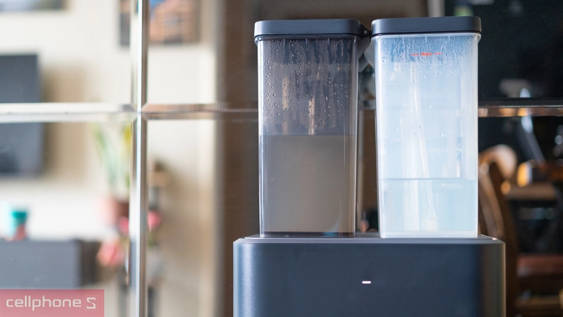 Robot hút bụi Xiaomi X20 Max - Dung tích bình nước lớn