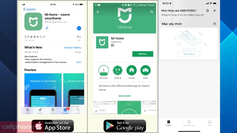 Hướng dẫn kết nối robot hút bụi Xiaomi X20 Pro với app
