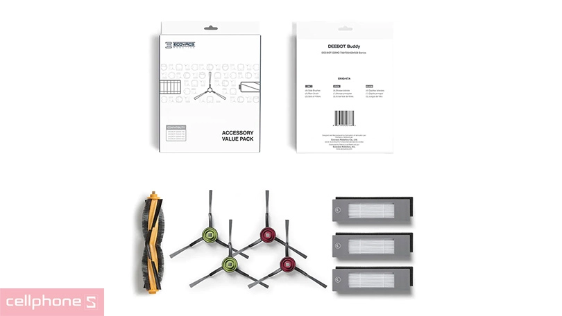 Phụ kiện Robot Ecovacs Deebot N10