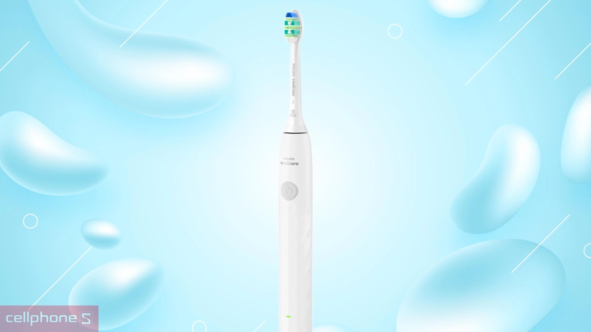 Công nghệ Sonic bàn chải đánh răng điện PHILIPS Sonicare HX3901