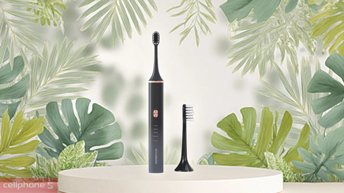 Thời lượng pin bàn chải điện Hyundai OC-013-BK