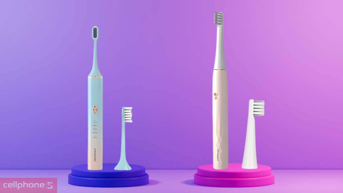 So sánh bàn chải điện Hyundai OC 013 BU với OC 12 BU