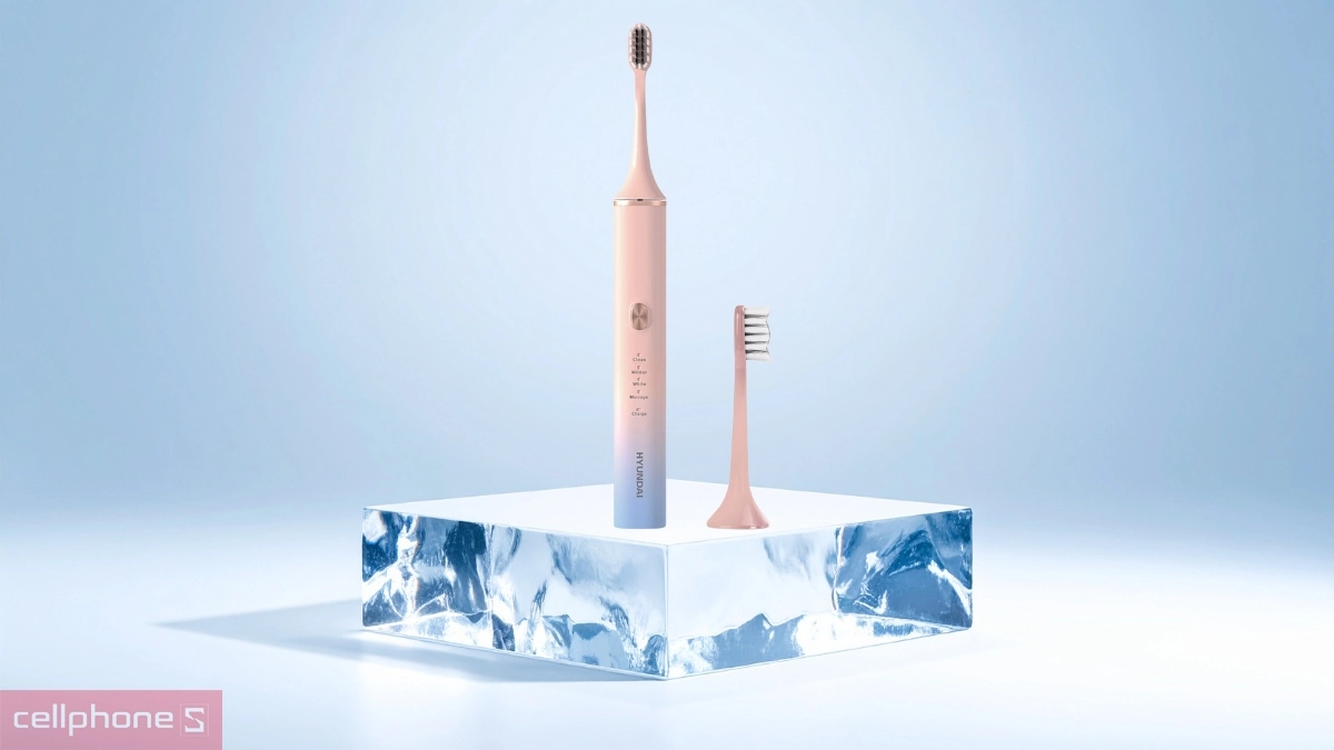 12 chế độ làm sạch của bàn chải điện Hyundai OC-013-PK