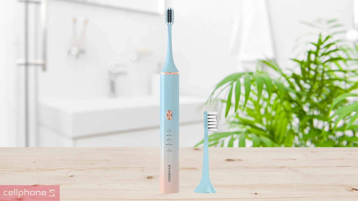 Thiết kế đầu bàn chải điện Hyundai OC 013B BU