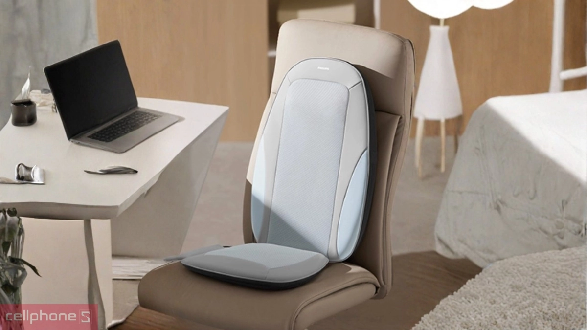 Vị trí massage của ghế massage đa năng PHILIPS PPM8502
