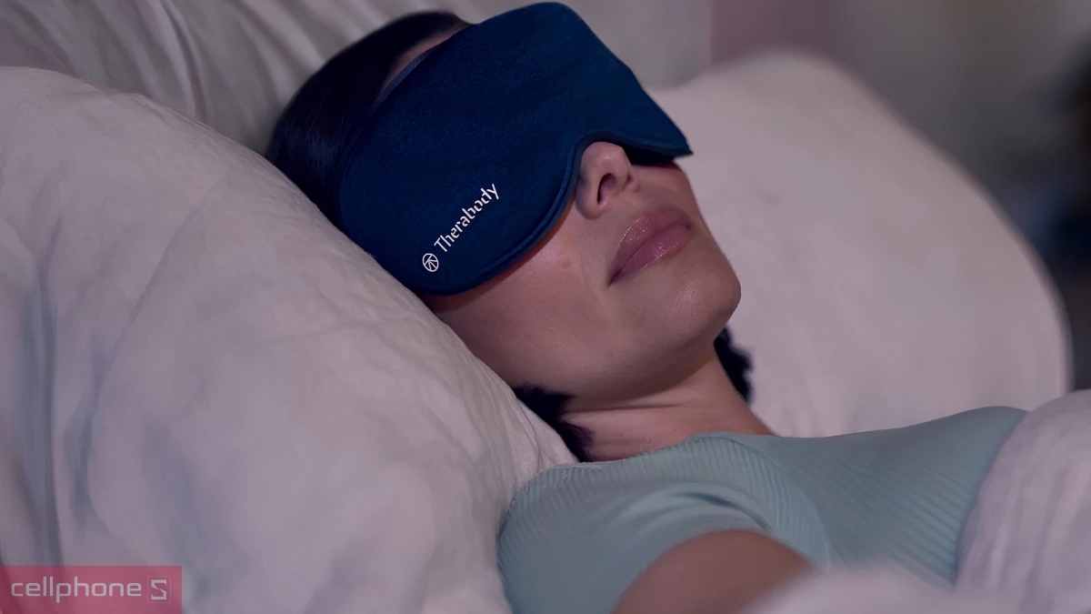 Chế độ massage bịt mắt ngủ Therabody SleepMask ASIA