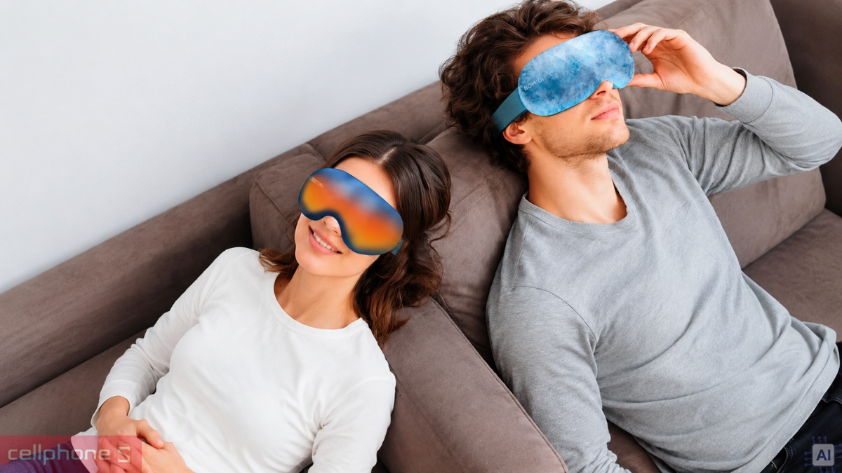 Cơ chế điều chỉnh nhiệt độ máy massage mắt Bomidi EM01