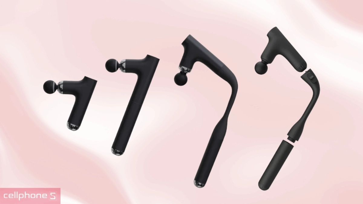 Kiểu dáng máy Massage cầm tay đa năng Buheung LUX 530