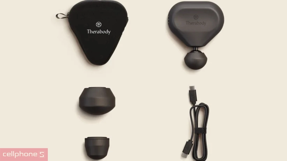 Đầu massage đi kèm máy massage cầm tay Theragun Mini Gen 3