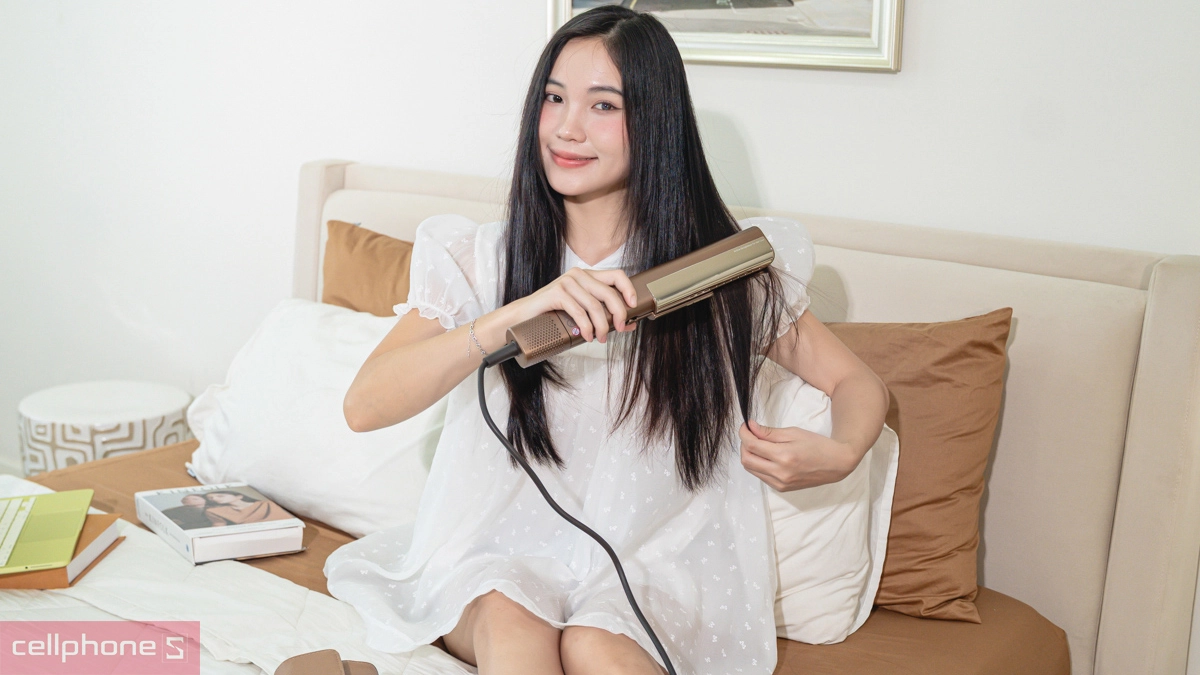 Thời gian sấy của máy sấy duỗi tóc 2 in 1 Dreame Aero Straight