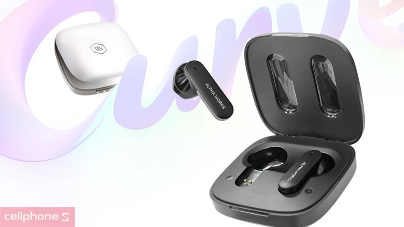 Thiết kế tai nghe bluetooth Alpha Works Curve 100