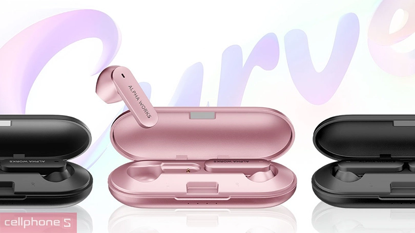 Âm thanh tai nghe bluetooth Alpha Works Curve 200