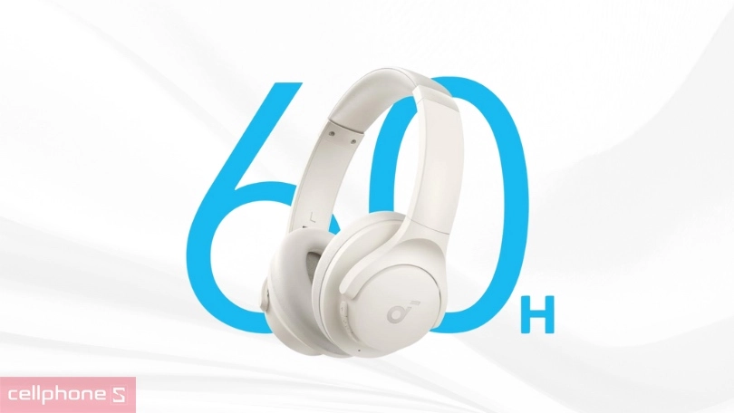 Pin tai nghe chụp tai Anker Soundcore Q11i