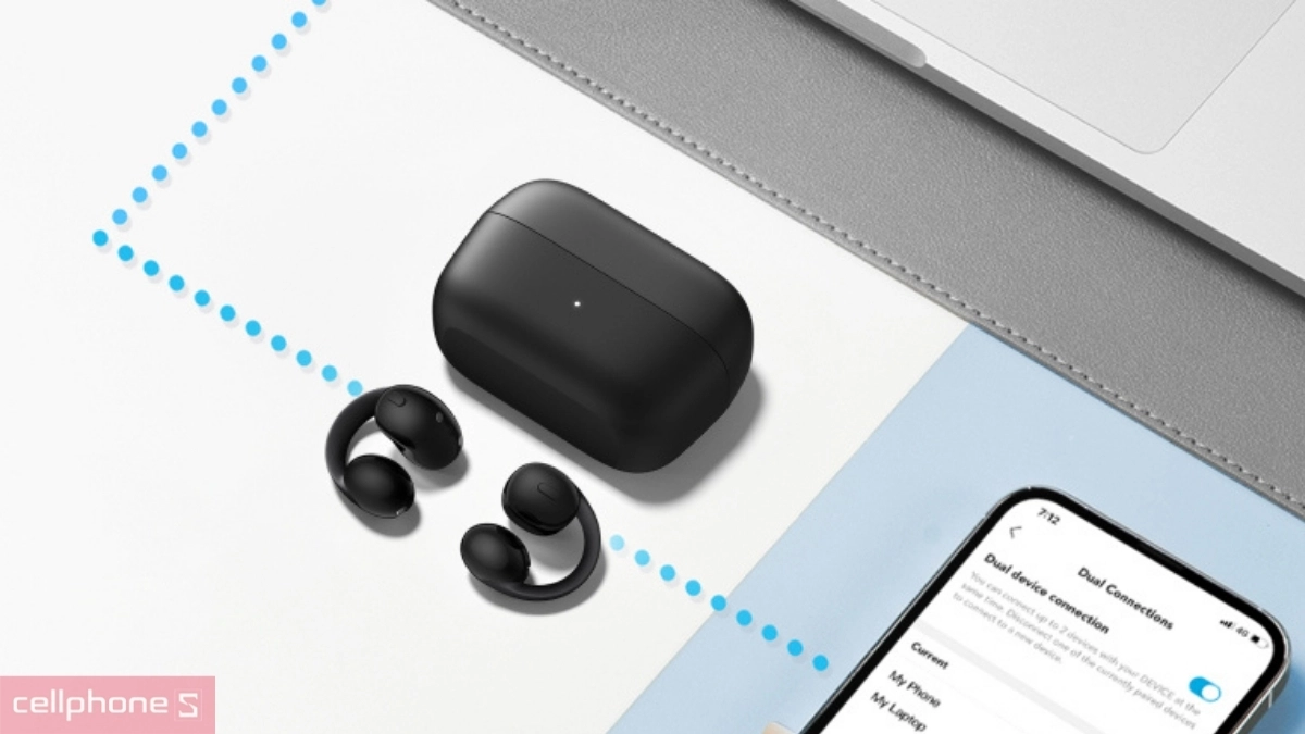 Kết nối ổn định tai nghe bluetooth Anker Soundcore C50i