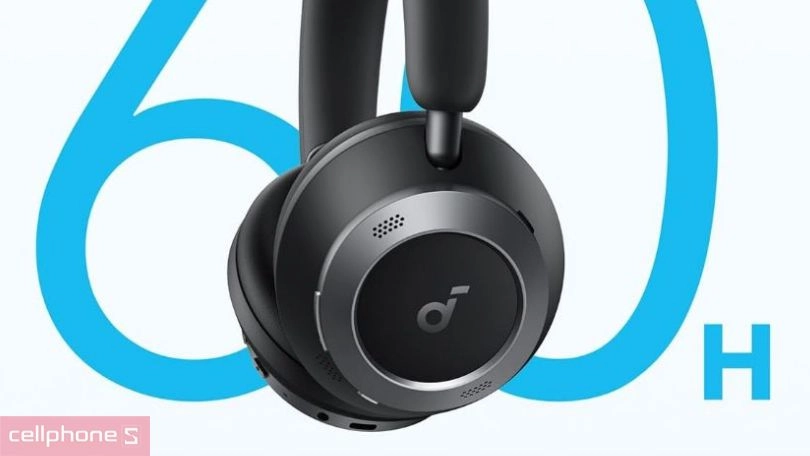 Pin tai nghe chụp tai Anker Soundcore Space One Pro