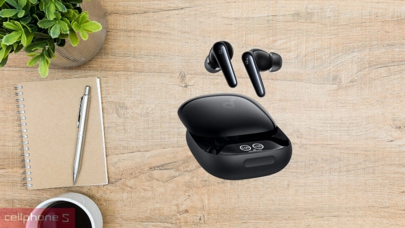 Thiết kế tai nghe không dây Anker Soundcore Liberty 5 Pro