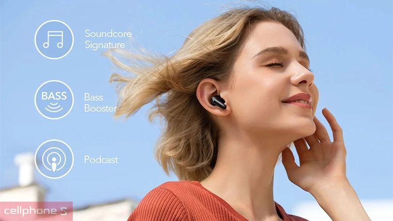 Đánh giá âm thanh tai nghe Anker Soundcore Life P2 Mini A3944