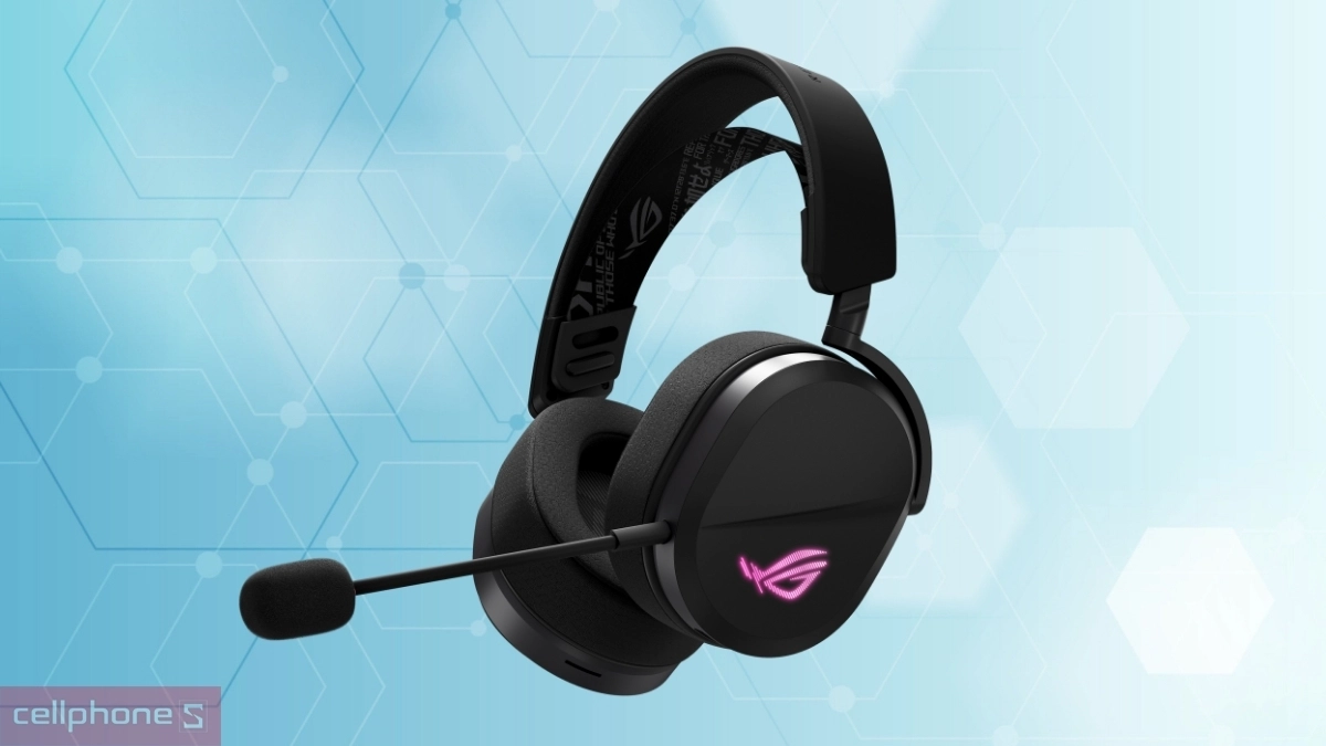 Tai nghe không dây Asus ROG Pelta Wireless Headset - Chất âm Gaming sống động 