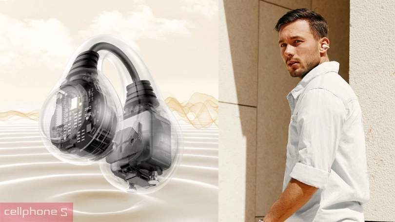 Tai nghe Baseus Bass 15 Clip Open Ear – Thoải mái vô cực, trải nghiệm nghe tuyệt hảo