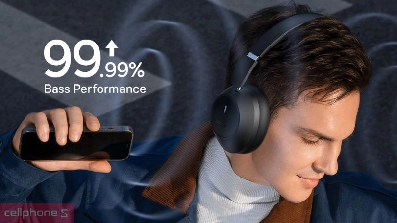 Âm thanh tai nghe Baseus Bass 30 Max