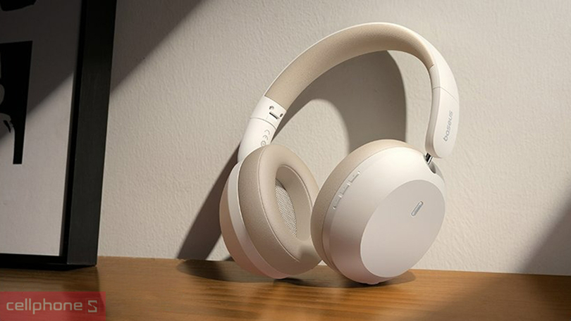 Thiết kế tai nghe chụp tai Baseus Bass 35 Max