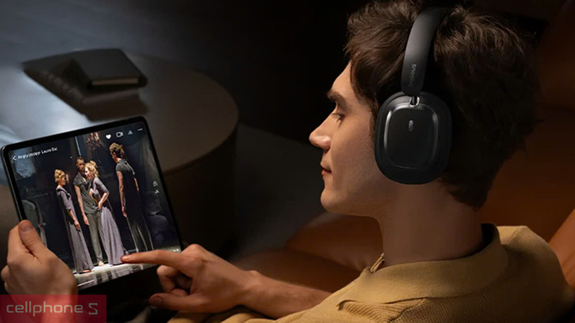 Thời lượng pin của tai nghe chụp tai Baseus Bowie H1s