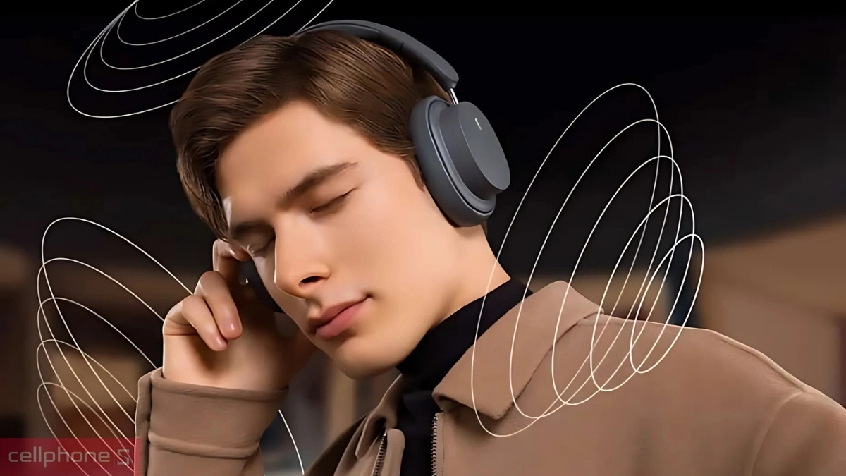 Thiết kế tai nghe chụp tai không dây Baseus Bowie D05