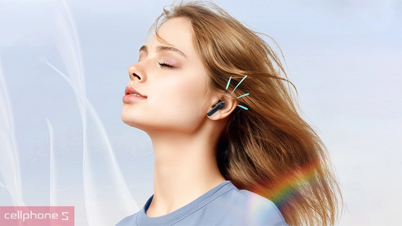 thiết kế tai nghe Baseus Bowie E13