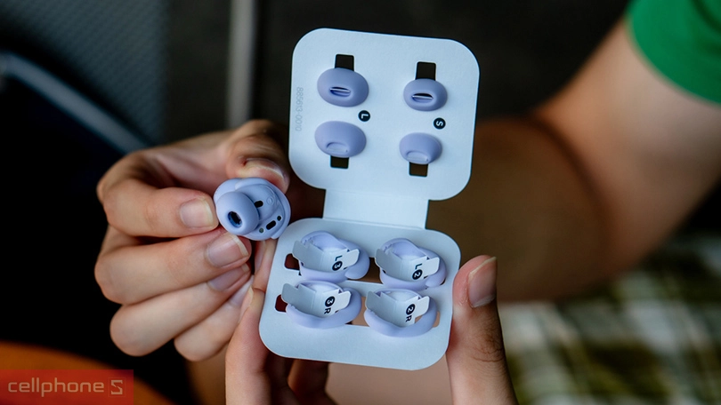 Thiết kế tai nghe Bose Quietcomfort Earbuds