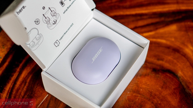 Thời lượng pin của tai nghe Bose Quietcomfort Earbuds