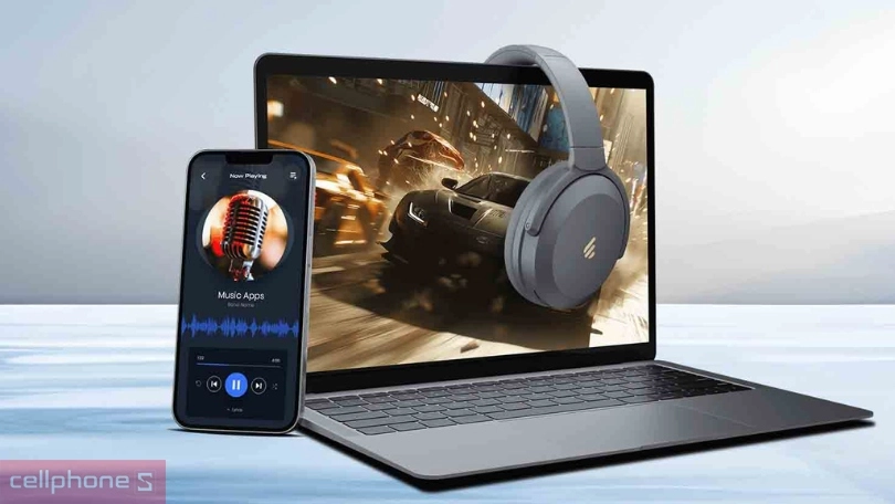 Tai nghe bluetooth chụp tai edifier WH700NB Pro - Thời lượng pin đến 10 giờ