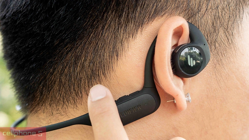 Thiết kế tai nghe Edifier Comfo Run